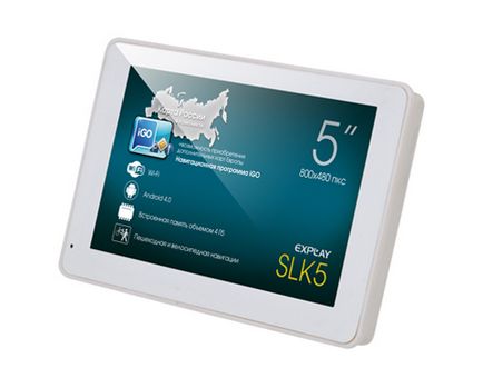 Áttekintés EXPLAY slk5 tabletta, vagy a navigációs android