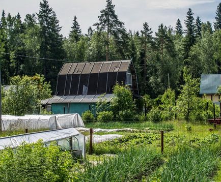 Így külvárosi területen - egy fotó a modern eszmék