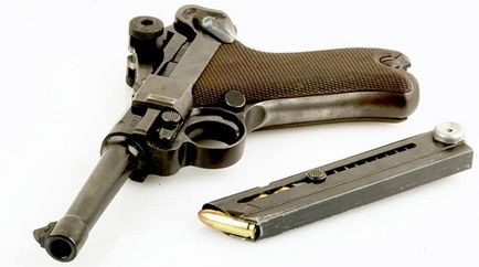 Parabellum német Luger pisztolyt p-08-es kaliberű, leírások (TTX) és az eszköz (túlnyomás) Parabellum német Luger pisztolyt p-08-es kaliberű, leírások (TTX) és az eszköz