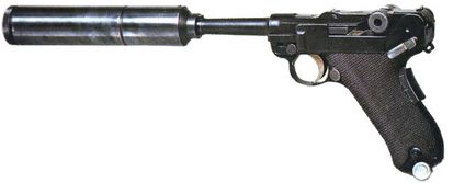 Gun Luger P08 «Parabellum» - kézifegyverek a második világháború