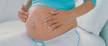 Miért viszkető hason terhesség alatt a korai és késői szakaszában