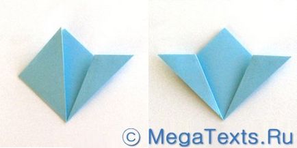 Crafts kifogyott a papír origami gyermekek saját kezűleg egy videó áramkör