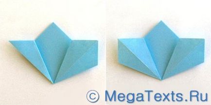 Crafts kifogyott a papír origami gyermekek saját kezűleg egy videó áramkör