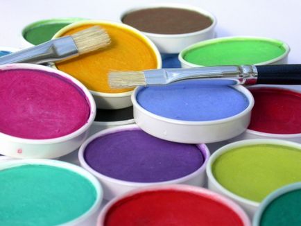 Festés akril festék használata, típusai, előnyei akril festékkel