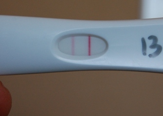 Pozitív terhességi teszt képeket teszt