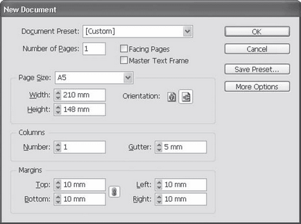 Dokumentum elrendezésének - Adobe InDesign CS3