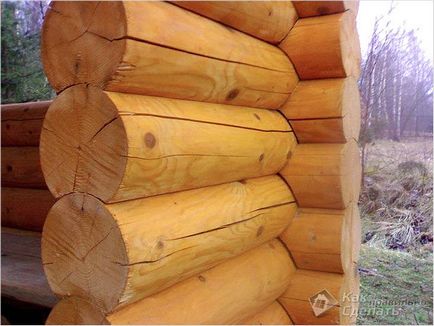 Javítás faházak saját kezűleg - a ház fából