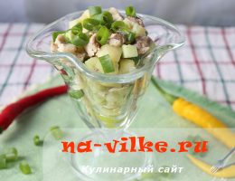 Saláták csirke - a klasszikus és eredeti recept fotókkal