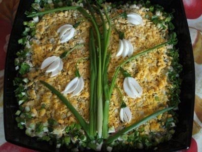 Saláta csirkével - finom receptek fotókkal és videó