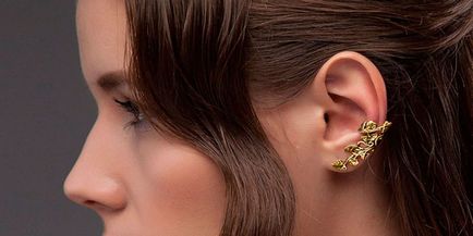 Kaffa fülbevaló fül minden arany vagy ezüst -, hogyan kell viselni, és hol lehet megvásárolni