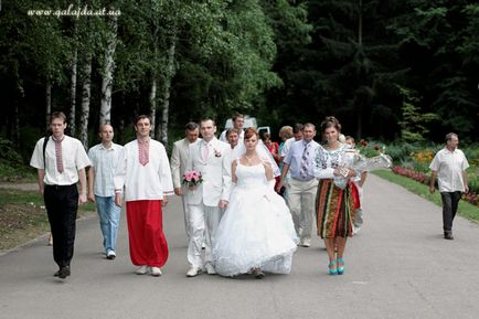 Esküvő az ukrán stílusú lámpák és Sergey () - Saját cikkek - Kiadó - ünnep filozófia