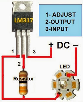 A téma, hogyan kell csatlakoztatni az elektromos LED, amely a (1