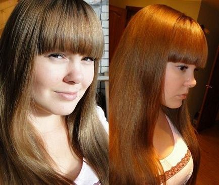 Élénkítő haját otthon (fotók előtt és után)