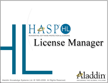 Szerelési 1c retesz licenc menedzser (1c engedély manager) és az Aladdin monitor - mxcom - Rendszer