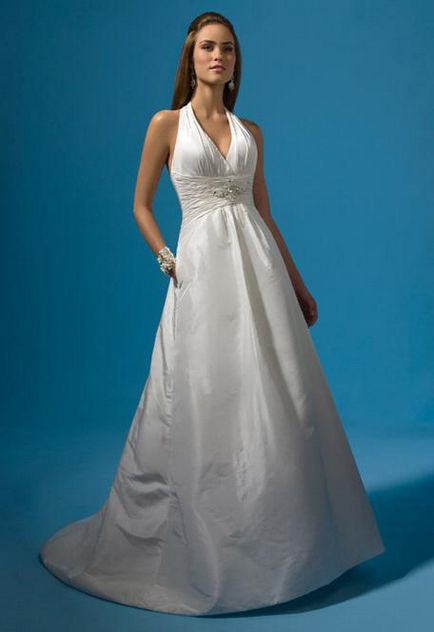 Kiválasztása egy esküvői ruha egy figura