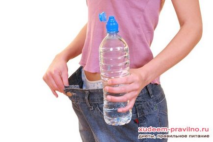 Víz fogyás - hogyan kell fogyni a víz diéta