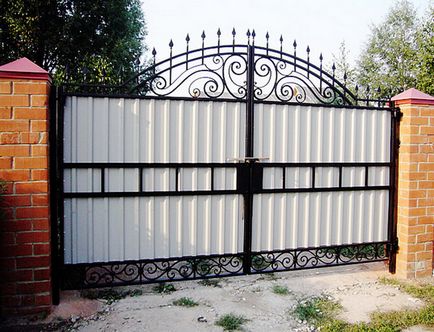 Gates idomlemezből saját kezűleg - szerelési utasítást! (Trapézlemez) Gates idomlemezből saját kezűleg - szerelési utasítást!
