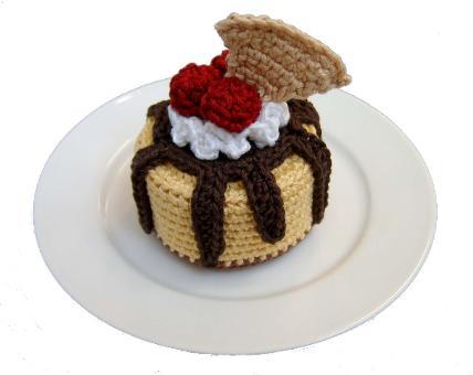 Kötött torta horog rajz és leírás (kötött cupcake mester osztály) Kötött torta horog rajz és leírás