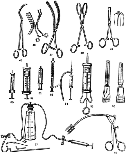 Sebészeti műszerek nevek és típusú sebészeti műszerek