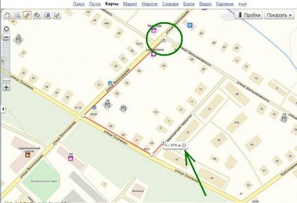Yandex térképek használata Yandex Maps, a térkép a turisták számára