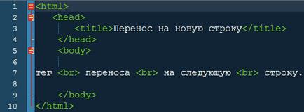 jelölőnyelv html, az elrendezést