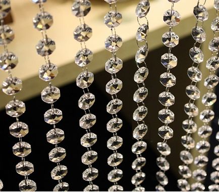 Gyöngy és kristály medálok esküvői dekoráció a kategóriában dekoráció esküvőre - svadbalist szól