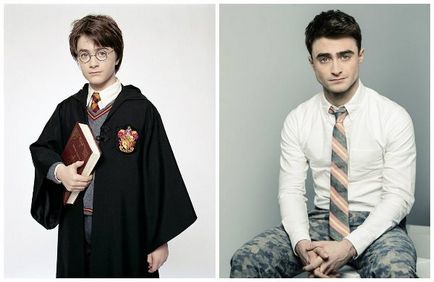 Színészek - Harry Potter - akkor és most, a színészek az első film, és pályájuk