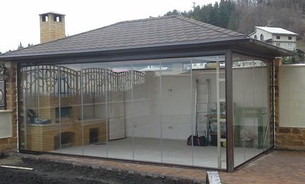 Pavilonok kezüket nyitott és zárt rajzok, méretek, programok, projektek és tervek pavilonok