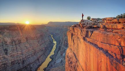 A Grand Canyon, a nagy Grand Canyon az USA-ban