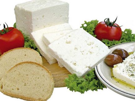 Fehér sajt túl sós