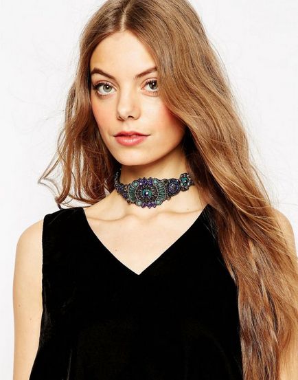 Chokers a nyakon (42 fotó) típusok, mit vegyek fel, divatos képek