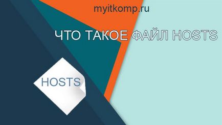 Mi a hosts file (fájl) Mi a hosts fájlt