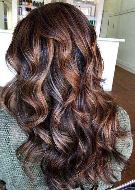 Hair Color mahagóni - hogyan kell festeni, és színezés 20 ötletek