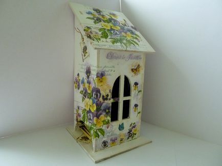 Decoupage teaház fotók és ötletek saját kezűleg, a master-class lépésről lépésre, képeket és videókat, törlőkendők