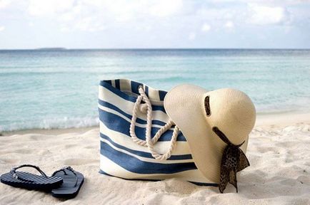 Készíts egy táska-mat a strandon a kezével, lencse - helyén az egészségre
