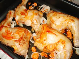 Diétás csirkét a sütőbe - lépésről lépésre receptek