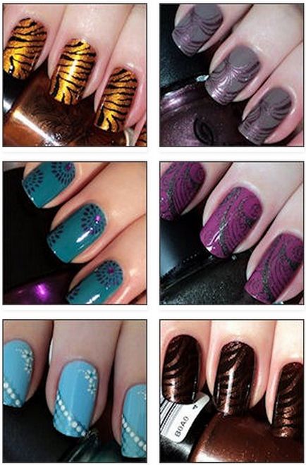 Nail Design 2018 130 kép rajzok a körmök (tervezési) Nail Design 2018 130 kép rajzok a körmök