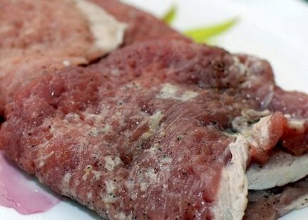 Szelet sertéshús (egy serpenyőben a sütőben) receptek fotókkal