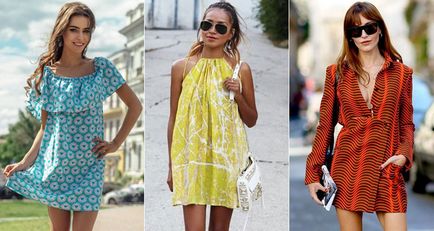Stílusok nyári ruhák ünnep és a mindennapi élet