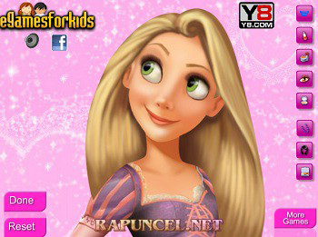 Games Rapunzel make-up lányok