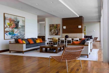 Belsőépítészet és modern nappali, 30 elegáns dekoráció ötletek