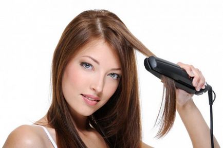 Milyen gyakran lehet kiegyenesíteni hajvasat sérülés nélkül a haj