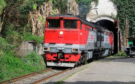 Hogyan lehet eljutni Abházia vonattal vagy autóval