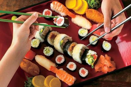 Hogyan enni sushi, választ a kérdéseire