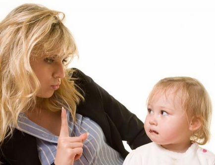 Hogyan tagadja a gyerek, ha nem hallja a szót nem - tippek szülőknek