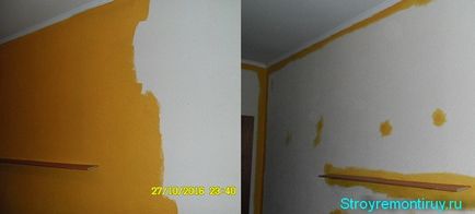 Hogyan kell festeni a falakat különböző színű - blog stroyremontiruy