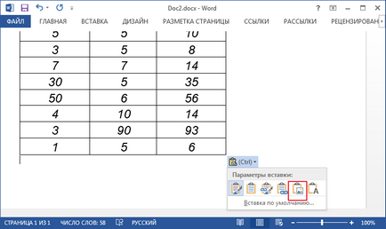 Hogyan lehet átalakítani a Word Excel