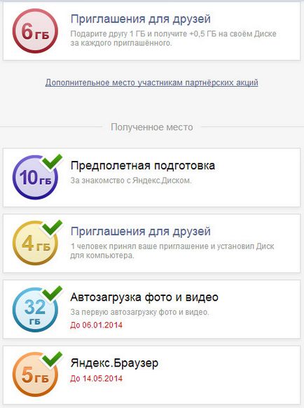 Hogyan kell használni Yandex Disk, és hogy ez, webmester ötletek, blog Evgeniya Vergusa
