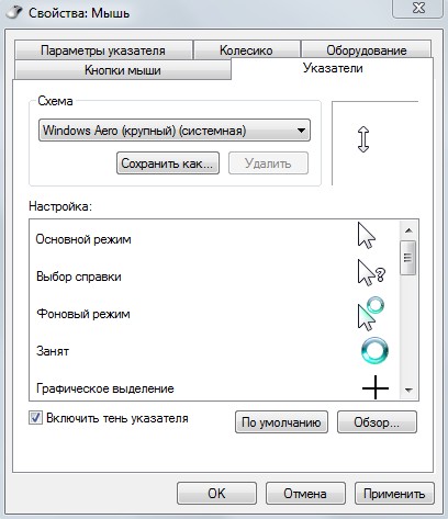 Hogyan tegyük az egyéni kurzort windows 7 8 lépésben (kép)