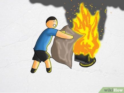 Hogyan eloltani a tüzet a kezdeti szakaszban